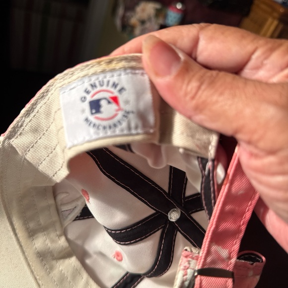 Genuine Merchandise Pink and White Cap - Picture 2 of 5